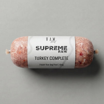 Supreme Turkey Complete | 454g | 80/10/10 | BARF - Raw Direct