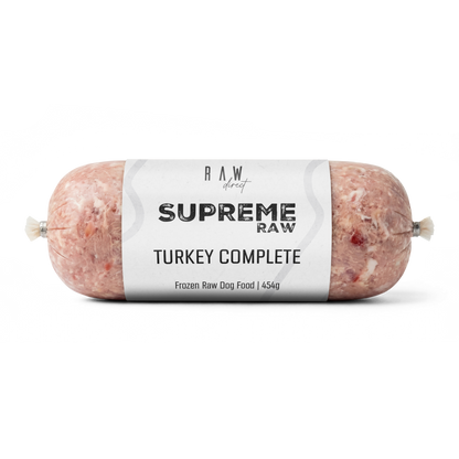 Supreme Turkey Complete | 454g | 80/10/10 | BARF - Raw Direct