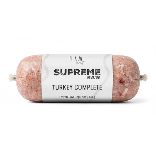 Supreme Turkey Complete | 454g | 80/10/10 | BARF - Raw Direct