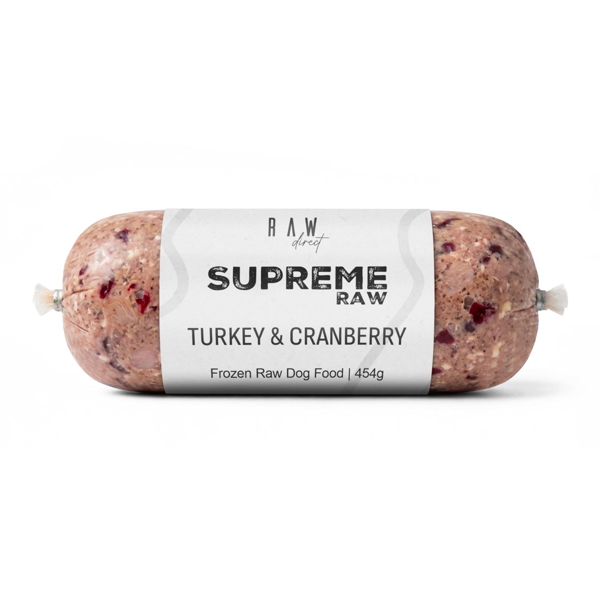 Supreme Turkey & Cranberry Complete | 454g | 80/10/5/5 - Raw Direct