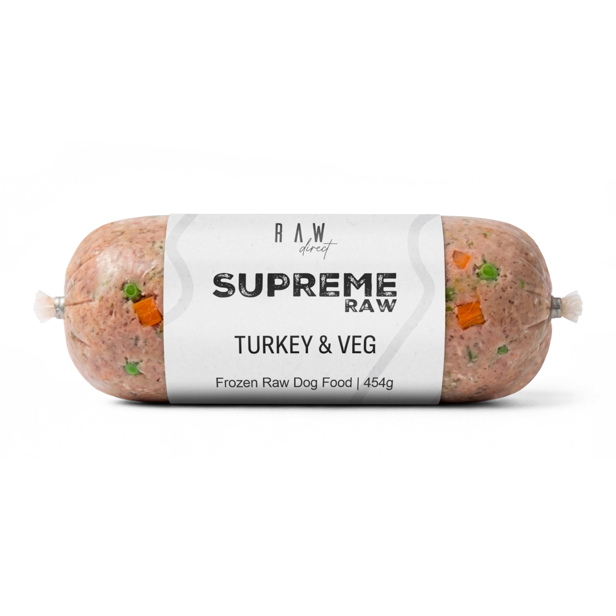Supreme Turkey & Veg Complete | 454g | 80/10/5/5 - Raw Direct