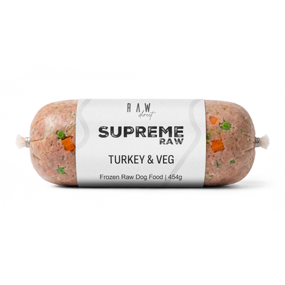 Supreme Turkey & Veg Complete | 454g | 80/10/5/5 - Raw Direct
