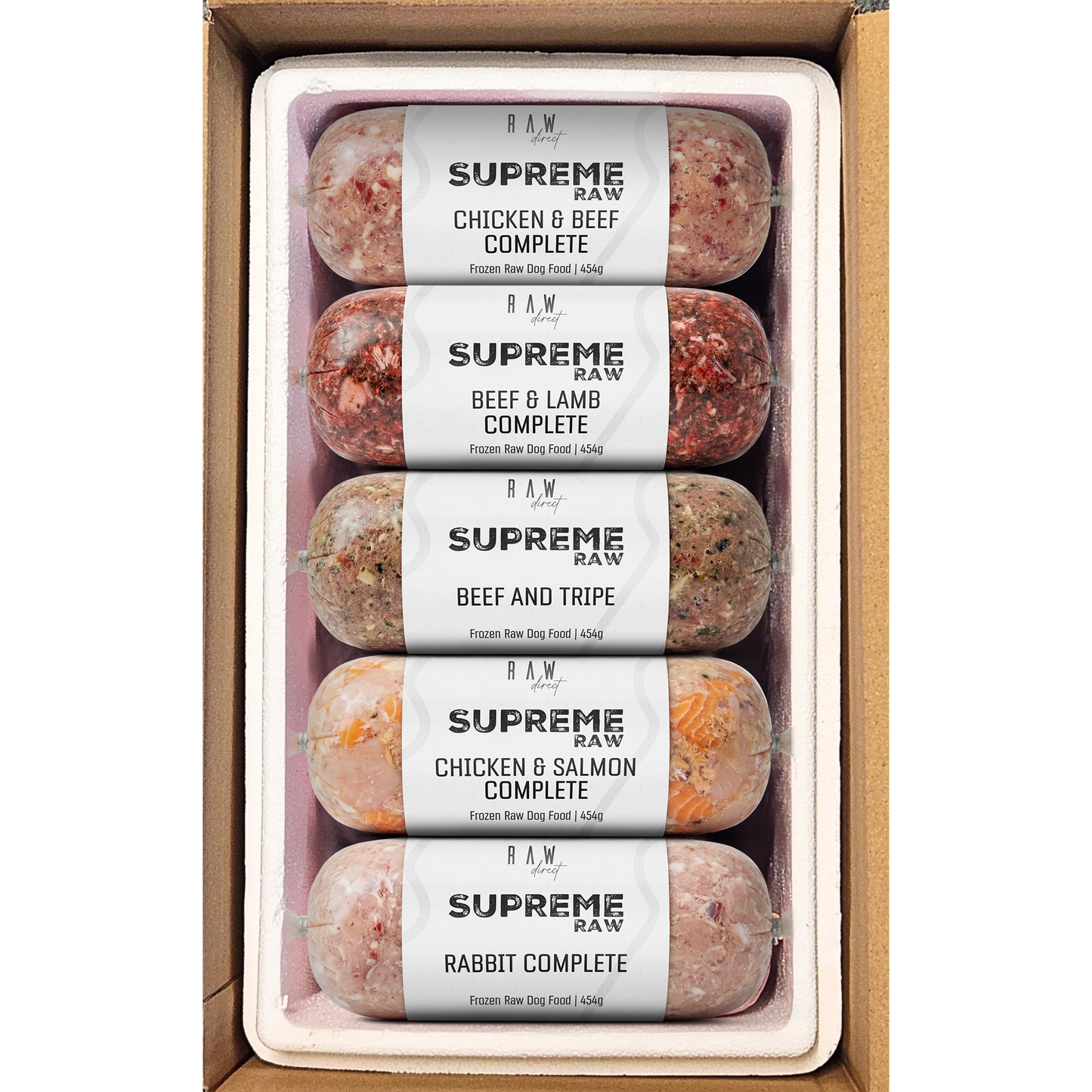 Supreme Variety Bundle Box | Complete 80/10/10 - Raw Direct