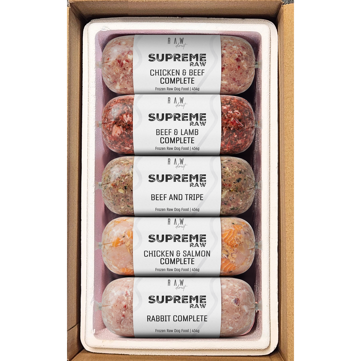 Supreme Variety Bundle Box | Complete 80/10/10 - Raw Direct