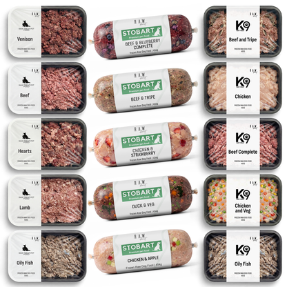 Try Me Variety Box - 15 Flavours, 3 Brands - Raw Direct