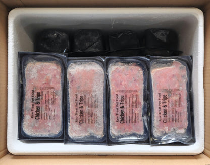 Chicken & Tripe 500g - Raw Direct