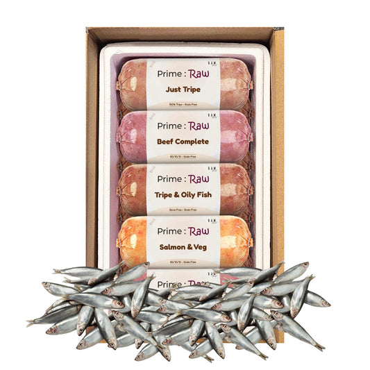 Prime Raw Mix 26 | 1kg Sprats - Raw Direct