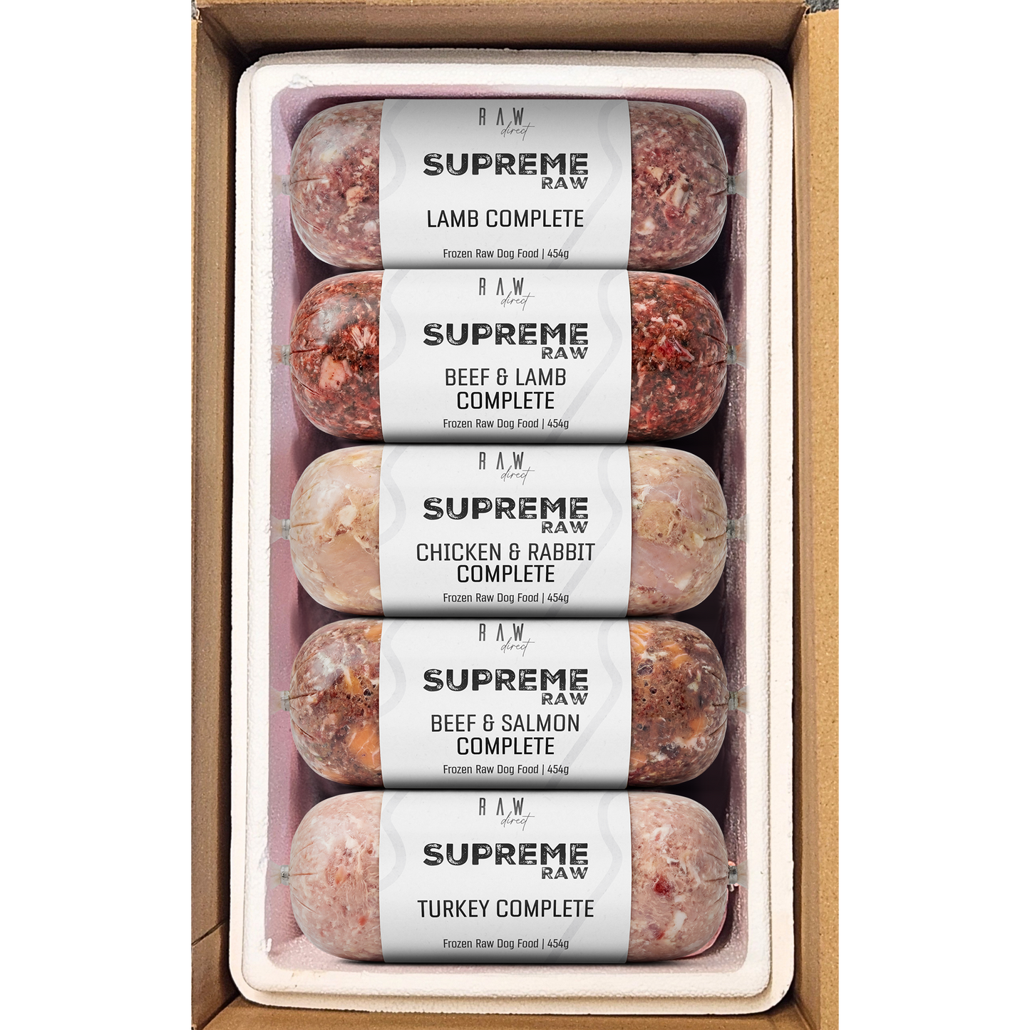 Supreme Tripe Free Box | Complete 80/10/10 - Raw Direct