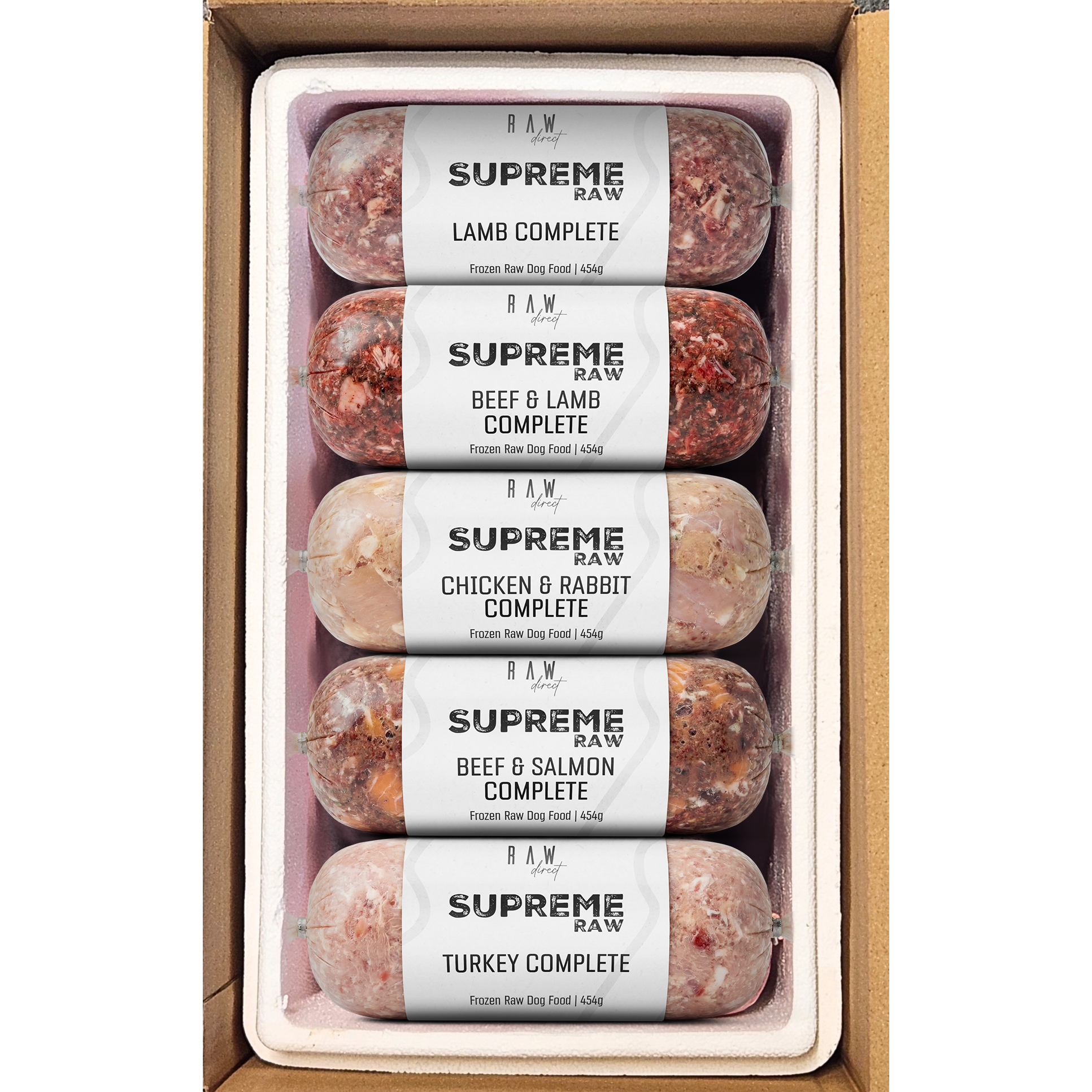 Supreme Tripe Free Box | Complete 80/10/10 - Raw Direct